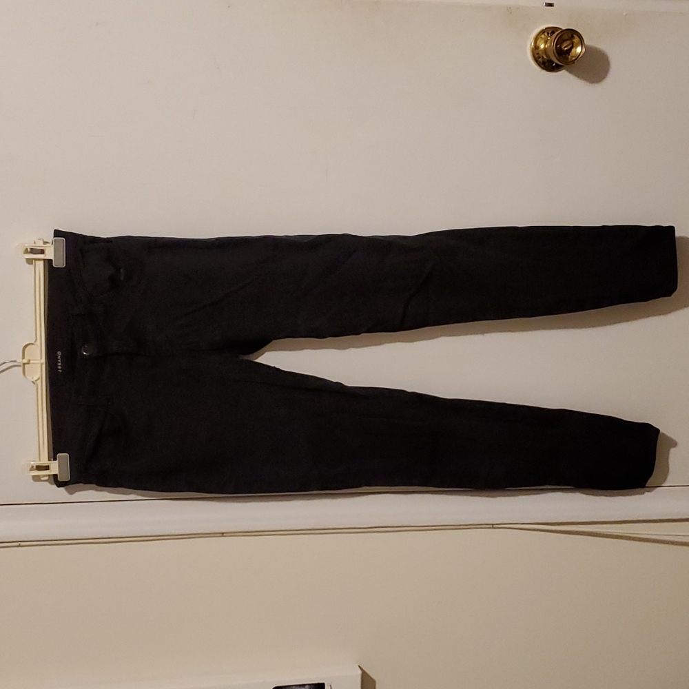 J Brand Mid-Rise Black Jeans